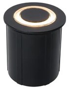 Επιδαπέδιο Φωτιστικό LED 3W IP65 3000K Μαύρο Circlet 8163 Nowodvorski-8163-Μαύρο 8163