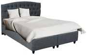 Κρεβάτι Lanse (Για Στρώμα 160x200cm) 322-000017 Με Αποθηκευτικό Χώρο 162x206x131cm Anthracite Διπλό