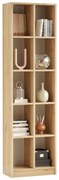 Intrahome Βιβλιοθήκη Oteca 10θέσεων Intrahome σε φυσική απόχρωση 51.1x25.4x180εκ | SKU: INTRAPA-287111209