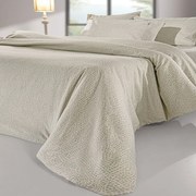 Σεντόνια Mira (Σετ 4τμχ) Cement Guy Laroche King Size 270x265cm 100% Βαμβακερή Φανέλα