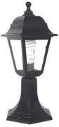 4S PLASTIC FLOOR GARDEN BLACK LUMINAIRE 40,5CM E27 IP44 ACA PLGP3B