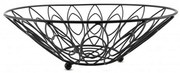 Φρουτιέρα XN00012032 Φ30x10cm Black Max Home Metal