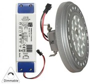 Λάμπα LED ισχύος 13W AR111 ντιμαριζόμενη LUMEN 13-111309