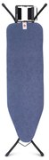 Τραπέζι σιδερώματος Brabantia B 1003336, 124x38 cm, 7 θέσεις ρύθμισης, υποδοχή σίδερου, Μπλε