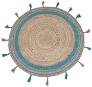 Χαλί Γιούτα RIVOLI PETROL &#8211; 070×140 cm 070cm x 140cm PETROL