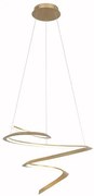 Κρεμαστό Φωτιστικό Οροφής LED 40W Χρυσό Dimmable Flora-600 Sunlight FLORA-600 Χρυσό