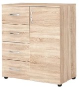 Συρταριέρα Apolo5 με συρτάρια και πορτα 80x43x91 DIOMMI 33-177 DIOMMI-33-177