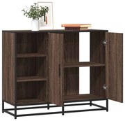 vidaXL Sideboard καφέ δρυς 92x35x76 cm Ξύλινο μηχανουργικό ξύλο