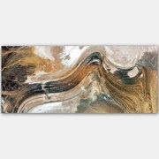 Πίνακας Καμβάς 451ERN1193 120x50cm Multi Wallity Οριζόντιοι Ξύλο, Καμβάς