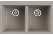 Νεροχύτης κουζίνας QUADRA 350 Tortora 43 ELLECI 79x50cm - LGQ35043