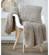 Κουβέρτα Καναπέ Fleece (130x150) S-F Dudley Taupe P2D437002