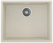 Teka Square 50.40 TG Bright Cream Υποκαθήμενος Γρανιτένιος Νεροχύτης 60cm