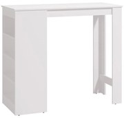 Tραπέζι Μπάρ Valence Λευκό 120x50x105 εκ. 120x50x105 εκ.