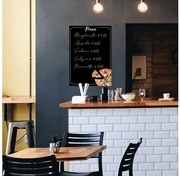 Μαυροπίνακας Αυτοκόλλητος Pizza L 72005 Ango-72005-Μαύρο 72005