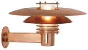 Φωτιστικό Τοίχου Phoenix 24381030 42,5x22cm 1xE27 16W IP54 Copper Nordlux Χαλκός,Πλαστικό