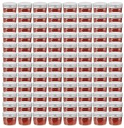 vidaXL Βάζα Μαρμελάδας 96 τεμ. 110 ml Γυάλινα με Ασημένια Καπάκια