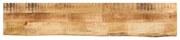 vidaXL Επιφάνεια Τραπεζιού 140x20x3,8 εκ. Live Edge Μασίφ Ξύλο Μάνγκο