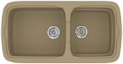 Sanitec Classic 305 Metallic Cream Νεροχύτης