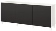BESTÅ σύνθεση αποθήκευσης με πόρτες, 180x42x74 cm 295.693.41