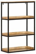 vidaXL Βιβλιοθήκη Καφέ 70 x 35 x 110 εκ. Μασίφ ξύλο μάνγκο