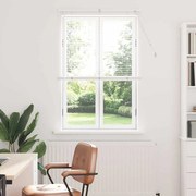 vidaXL Ρολό Παραθύρου με κουρτίνες Άλλο Λευκό 80 x 130 εκ Αλουμίνιο