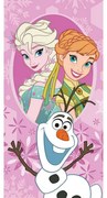 Πετσέτα Θαλάσσης Παιδική Βελουτέ Disney Frozen 44 Digital Print DimCol Θαλάσσης 70x140cm 100% Βαμβάκι