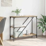vidaXL Τραπέζι κονσόλας Artisan Oak 88,5 x 30 x 75 εκ.