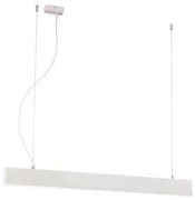 Γραμμικό Φωτιστικό Κρεμαστό Οροφής LED 51W IP20 Ciba 3916-00058-3-W-P-N Viokef-3916-00058-3-W-P-N-Μαύρο 3916-00058-3-W-P-N