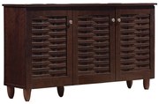 ZITA PLUS ΠΑΠΟΥΤΣΟΘΗΚΗ 114Χ34Χ68εκ. WENGE/3 ΠΟΡΤΕΣ/2 ΡΑΦΙΑ 114Χ34Χ68εκ.39.0008