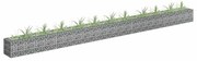 vidaXL Συρματοκιβώτιο-Γλάστρα Υπερυψωμένη 450x30x30 εκ. Γαλβ. Χάλυβας