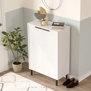 Intrahome Παπουτσοθήκη Kinga 5ραφιών Intrahome σε λευκή απόχρωση 72x35.5x105.6εκ | SKU: INTRAPA-287111319