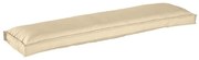vidaXL Μαξιλάρι Παλέτας για Παγκάκι Μπεζ 150 x 40 x 8 εκ. Ύφασμα Oxford