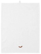 Πετσέτα Κουζίνας Sausage Yummy 605866 70x50cm White-Beige Normann Copenhagen Βαμβάκι-Λινό