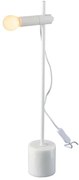Επιτραπέζιο Φωτιστικό OD581T58W 1XE14 D9XH58CM Hera White Aca Decor Marble