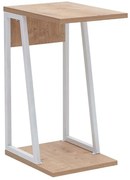 Τραπεζάκι Βοηθητικό Lissa 550ARN3439 30x42x56,8cm White-Oak