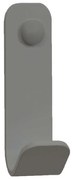 Άγκιστρο Μπάνιου Μονό 15-163 5x5x13cm Matte Concrete Grey Pam&amp;Co Stainless Steel