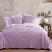 Κουβέρτα Vendetta Mauve Nef-Nef Υπέρδιπλο 230x250cm 100% Βαμβάκι