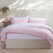Σεντόνια Υπέρδιπλα (Σετ) Nef-Nef Homeware Somber Rose