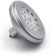 Λάμπα LED Αλουμινίου AR111 GU10 12W 230V 24° Ντιμαριζόμενο Λευκό 13-11101219 Lumen 13-11101219