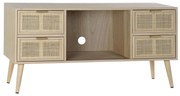 Τηλεόραση DKD Home Decor Πολύχρωμο Φυσικό Ξυλο παουλόβνια Ξύλο MDF 120 x 42 x 60 cm