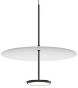 Φωτιστικό Οροφής Sky Dome 18 10570/10572 46x44,4cm Led 1250lm 18W Black-White Pablo Designs