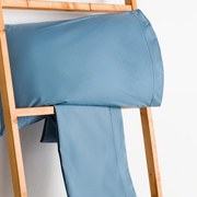 Σεντόνι Με Λάστιχο Σύνθεση-508 Blue Vesta Home King Size 180x230cm 100% Βαμβακερό Περκάλι