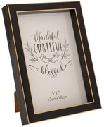 Κορνίζα 88588 13x18cm Black-Gold Πλαστικό