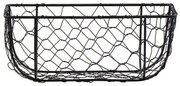 Καλάθι Αποθήκευσης TAK118 23x15x9cm Black Espiel Metal