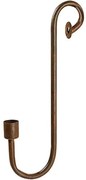 Κηροπήγιο Άγκιστρο 013.775270 28cm Bronze Aluminium