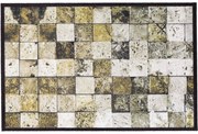 Πατάκι Εισόδου Mondial 043 Tiles 50X75cm Beige-Brown Sdim 50X75