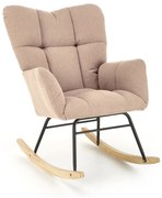 Vanko Κουνιστη Πολυθρονα Μπεζ