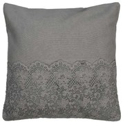 Μαξιλάρι Καναπέ ARF213 45x45cm Grey Espiel 45X45 100% Cotton