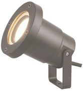 Σποτ Κήπου 1xGU10 Γκρι Πλαστικό EUROLAMP 145-82025