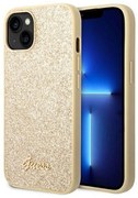Θήκη Προστασίας iphone 14 Plus Vintage Script Logo GUHCP14MHGGSHD Gold-Glitter Guess